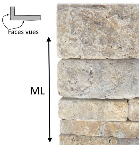 Plaquette de parement en pierre – Parement mural en pierre de Dordogne Village