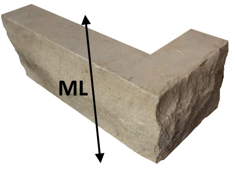 Parement Mur pour angle et chaine d'angle en Pierre Naturelle Française