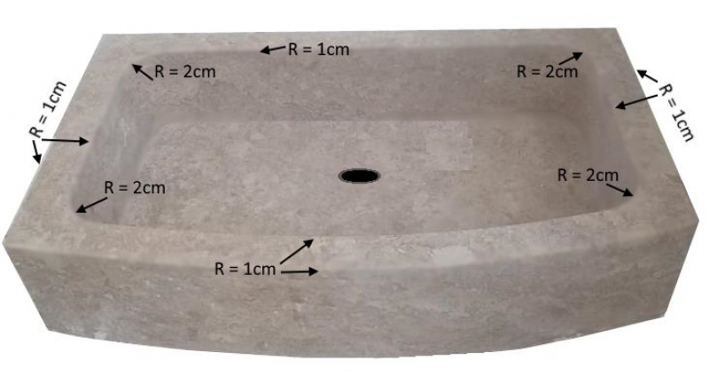 TRAVERTIN CARPENTRAS, dallage intérieur et extérieur, livraison avec camion hayon et camion-grue.