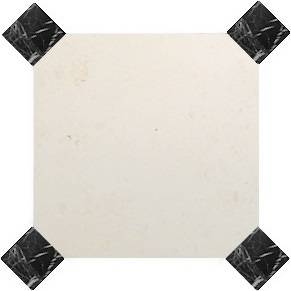 Dallage pierre naturelle avec cabochon