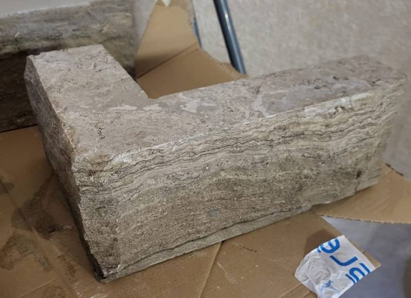 Parement Mur pour angle et chaine d'angle en Pierre Naturelle Française