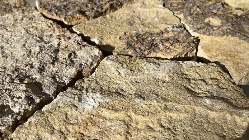 Pierre d'Or, pierre à coller au rendu pierre sèche pour parement mural extérieur et intérieur