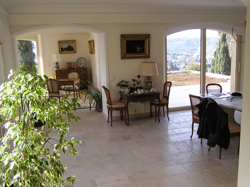 Pierres naturelles de France pour dallage au 36 rue de Bourgogne à Paris