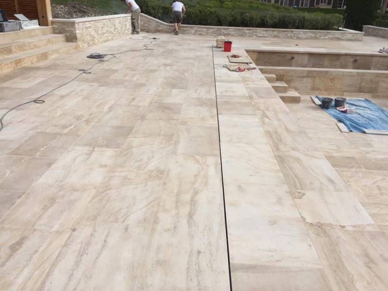 Margelle pierre naturelle Lyon