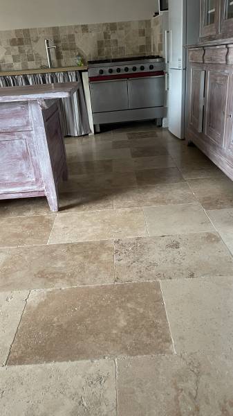 Travertin pour dallage sol en 60x40cm