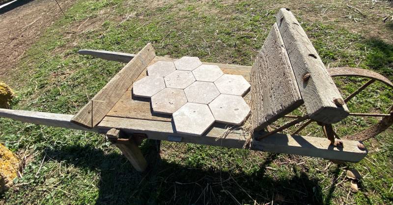 Travertin en tomette Made in France Narbonne