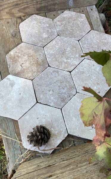 Travertin en tomette Made in France Montpellier