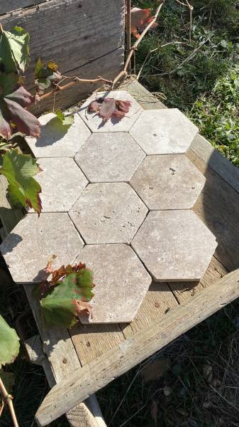 Travertin en tomette Made in France Carcassonne