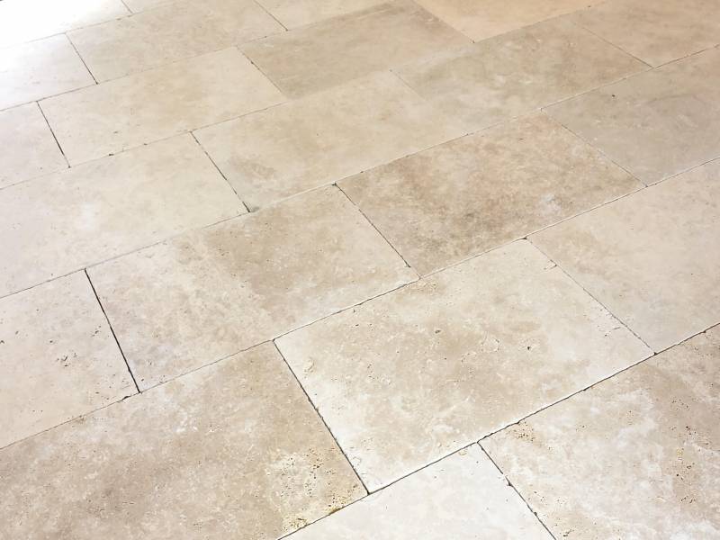 Dallage intérieur en Travertin