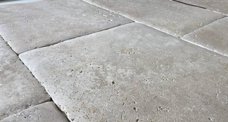 Travertin pierre naturelle pour dallage intérieur