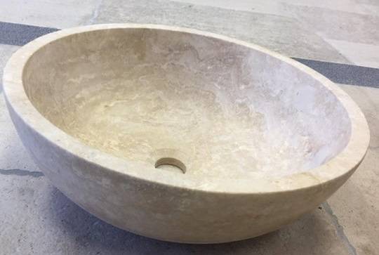 Vasque en Travertin intérieur pierre naturelle