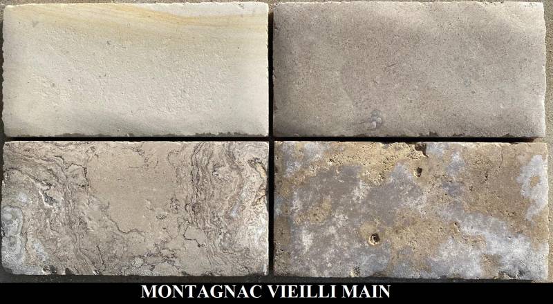 Dallage en pierre naturelle de France : livraison à Échenevex (Ain, Auvergne-Rhône-Alpes).