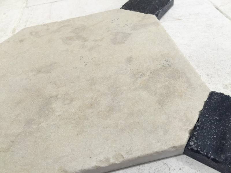 Dallage Paris blanc et noir, Avignon 84