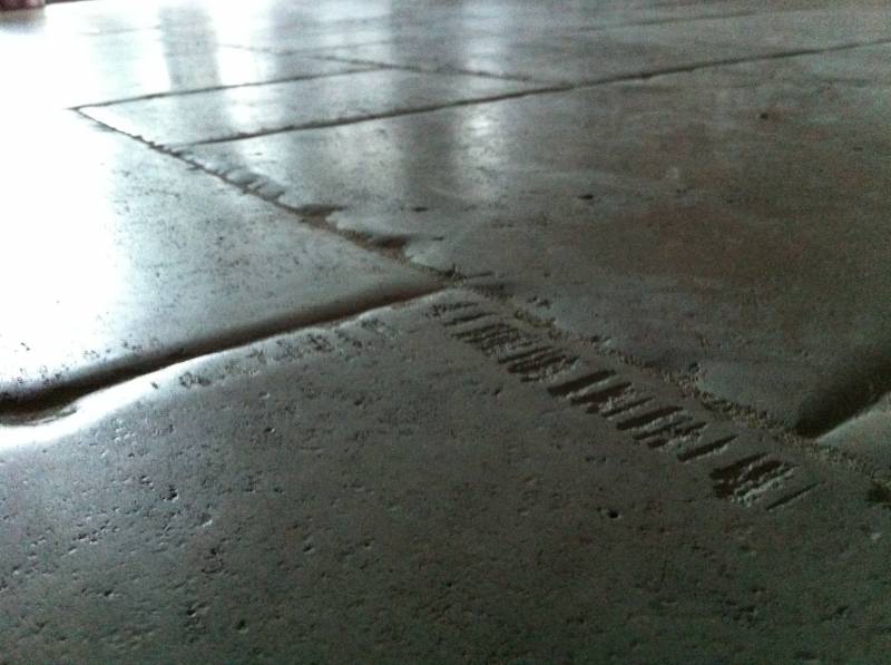 Dallage pierre à ALES dans le GARD 30