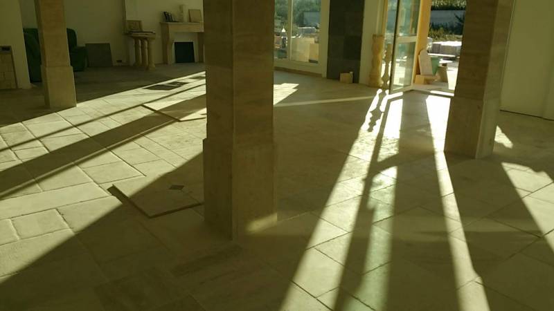 Carrelage pierre naturelle ALES, ORANGE