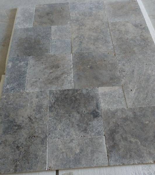 TRAVERTIN Gris Silver MARSEILLE 13